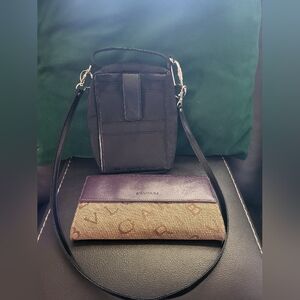 Givenchy Black Small Bag and Bulgari Wallet
